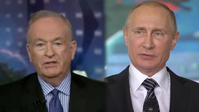 Bill O'Reilly and Vladimir Putin