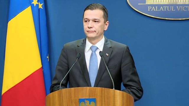 Romanian Prime Minister Sorin Grindeanu