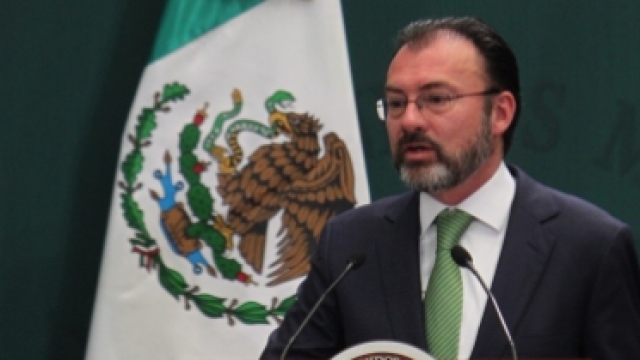 Mexican foreign minister Luis Videgaray