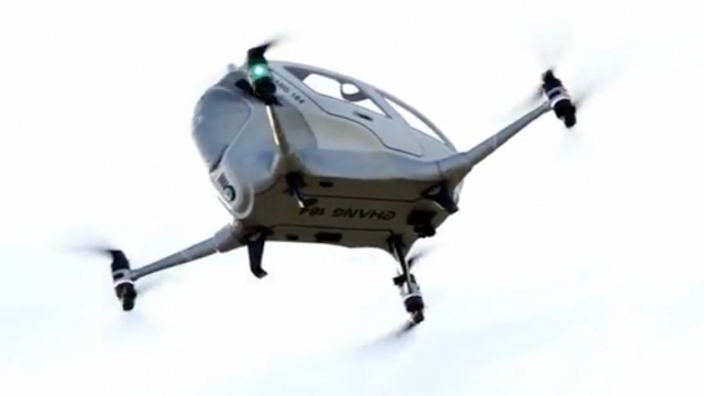 A drone that can carry a person