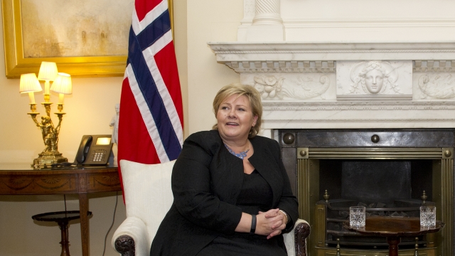 Norwegian Prime Minister Erna Solberg