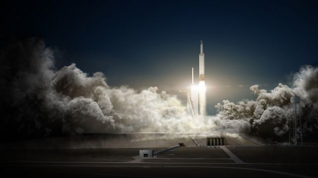 The SpaceX Falcon Heavy