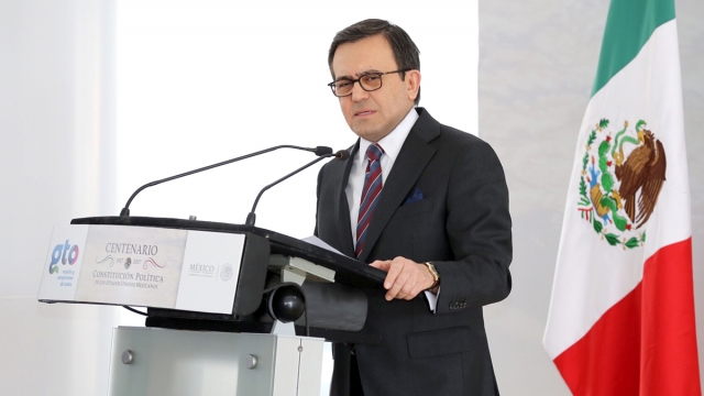 Mexico's Minister of Economy Ildefonso Guajardo