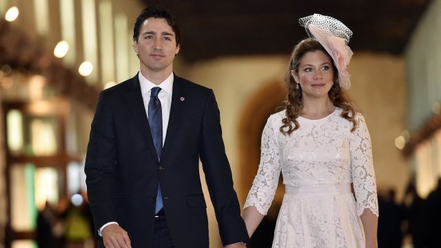 Prime Minister Justin Trudeau and Sophie Grégoire Trudeau