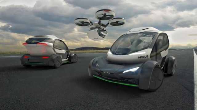 Italdesign's Pop.Up drone car design
