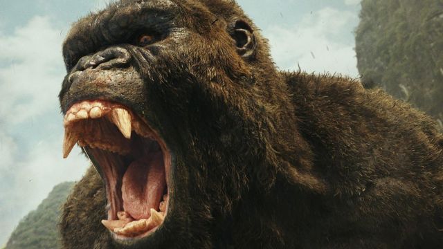 King Kong in Kong Skull Island Movie