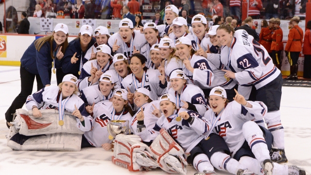 U.S. women's national hockey team players