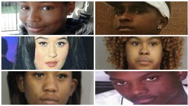 Images of missing children in D.C.