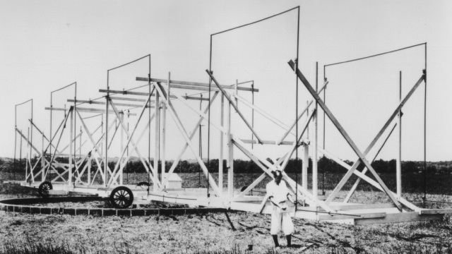 Karl Jansky and the first radio telescope