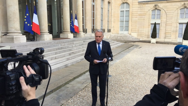 French Foreign Affairs Minister Jean-Marc Ayrault.