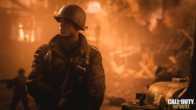 in-game screenshot, "CoD: WWII"