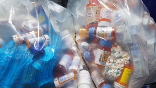 Drugs collected at 2017 Drug Take-Back Day