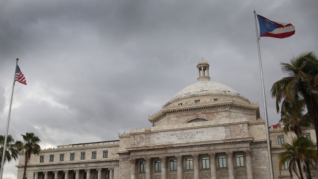 Puerto Rico's capitol building.