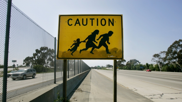 Sign at the southern U.S. border