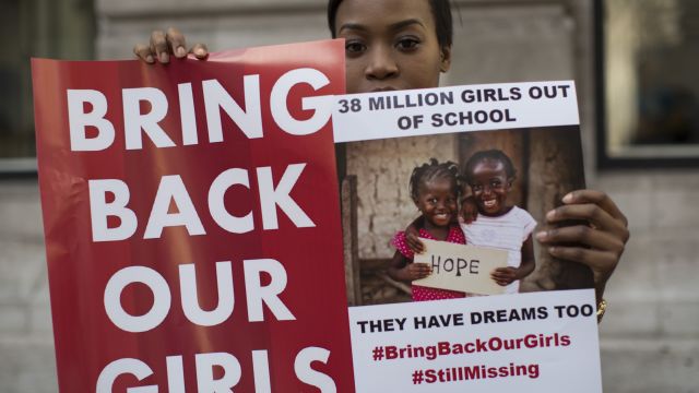 #BringBackOurGirls Campaigner