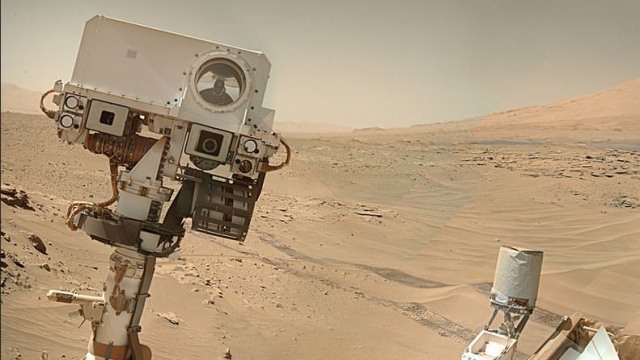 NASA's Curiosity Mars rover selfie