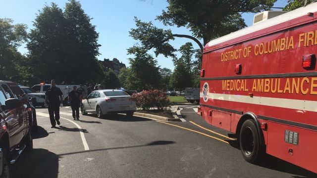 Nine people were injured during an altercation outside the Turkish Embassy in Washington, D.C.