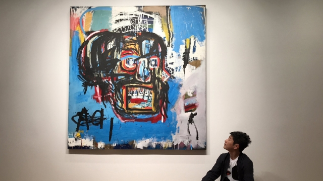 Jean-Michel Basquiat's "Untitled."