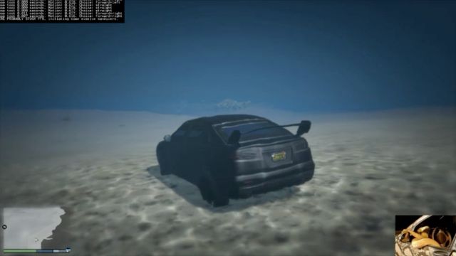 A car in "Grand Theft Auto V"