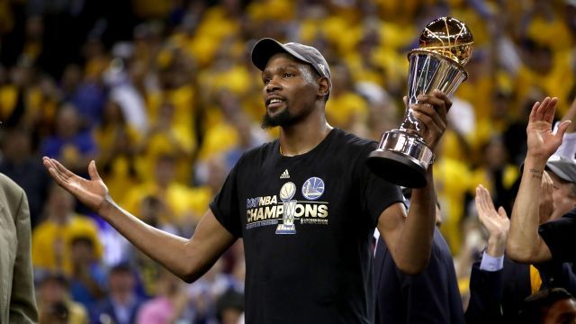 2017 NBA Finals MVP Kevin Durant
