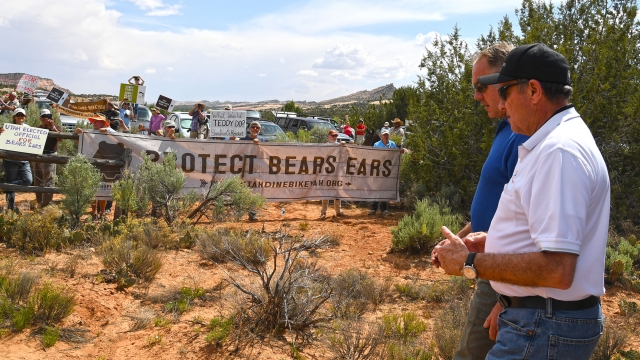 Interior Secretary Ryan Zinke visits Bears Ears National Monument