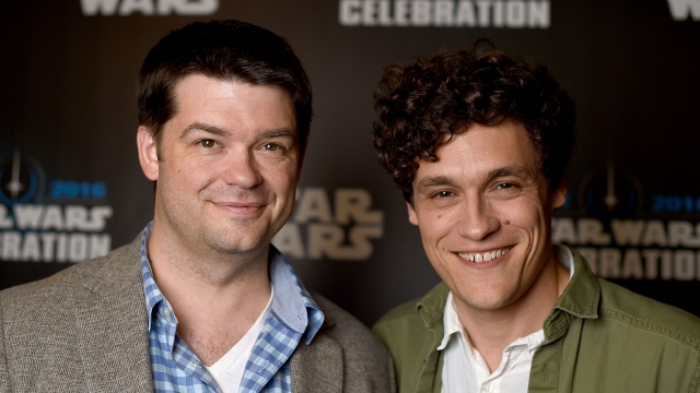 Chris Miller and Phil Lord attend the 2016 Star Wars Celebration.