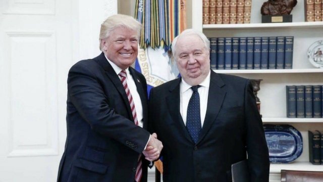 President Trump and Ambassador Kislyak