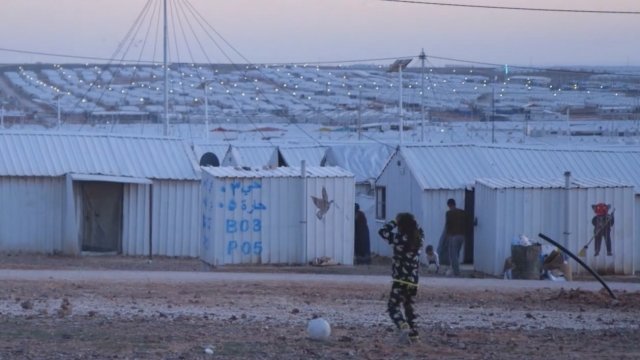 The Azraq refugee camp