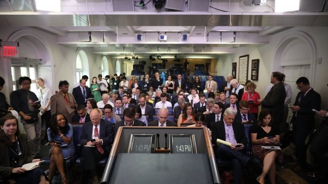 White House press briefing room