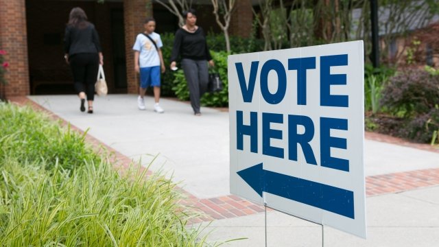 Voters go to the polls