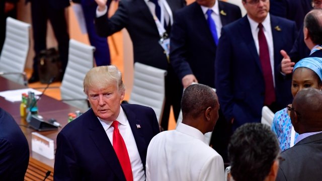 President Donald Trump at G-20 summit