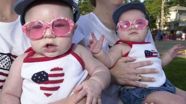 Babies in sunglasses