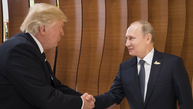 President Donald Trump and President Vladimir Putin