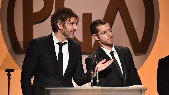 David Benioff (left) and D.B. Weiss (right)