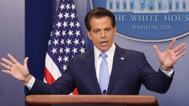 White House communications director Anthony Scaramucci
