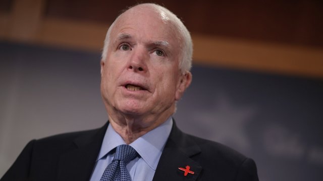Sen. John McCain speaks