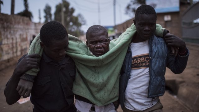Kenyans flee violence in Nairobi