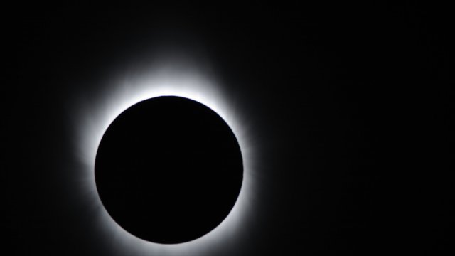 Image of a total solar eclipse