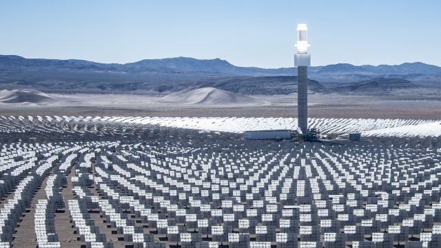 Molten salt power storage system in Nevada
