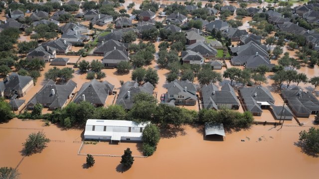 Flooding in Texas after Hurricane Harvey