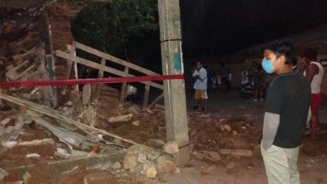 Earthquake damage in Mexico