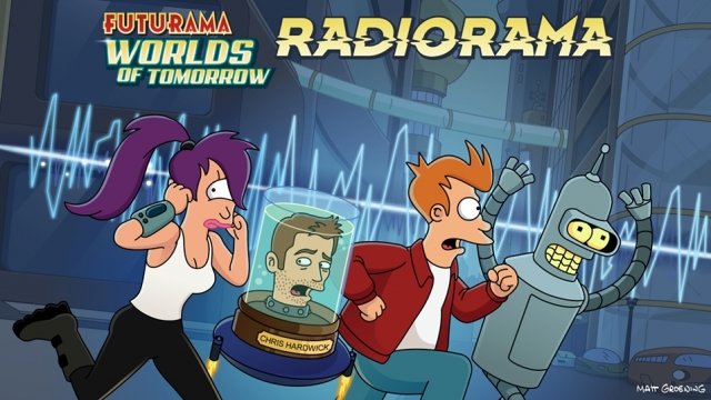 "Futurama" will return as a one-episode podcast, "Radiorama"