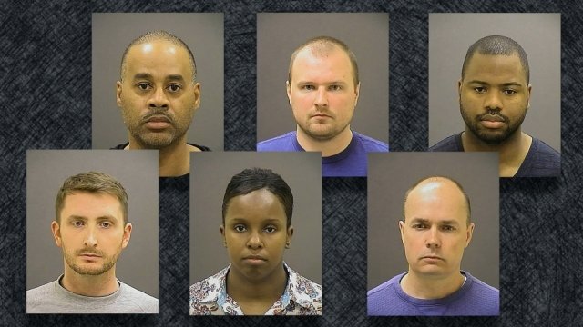 Officers involved in Freddie Gray's death