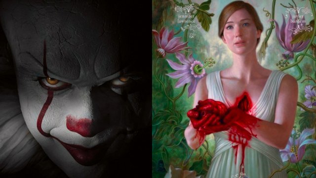 "It" poster; "Mother!" poster