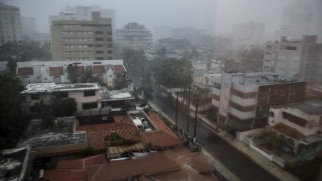 Hurricane Maria hits Puerto Rico