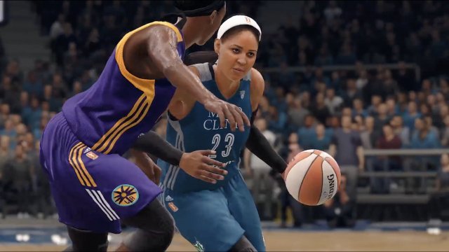 Gameplay from EA Sports' "NBA Live 18."