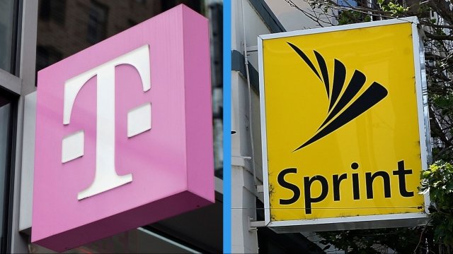 T-Mobile and Sprint make moves to merge.