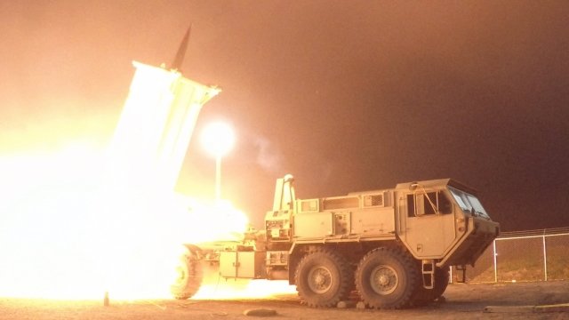THAAD missile defense system