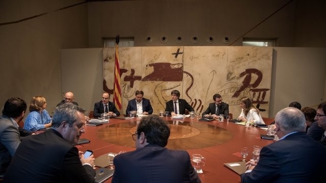 Catalan government officials