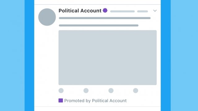 New design for political ads on Twitter